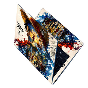 Luffy Crew Hat Ship Splash Laptop Skin - View 2