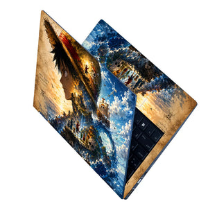Luffy Hat Crew Going Merry Laptop Skin - View 2