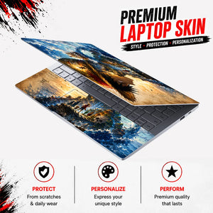 Luffy Hat Crew Going Merry Laptop Skin - View 3
