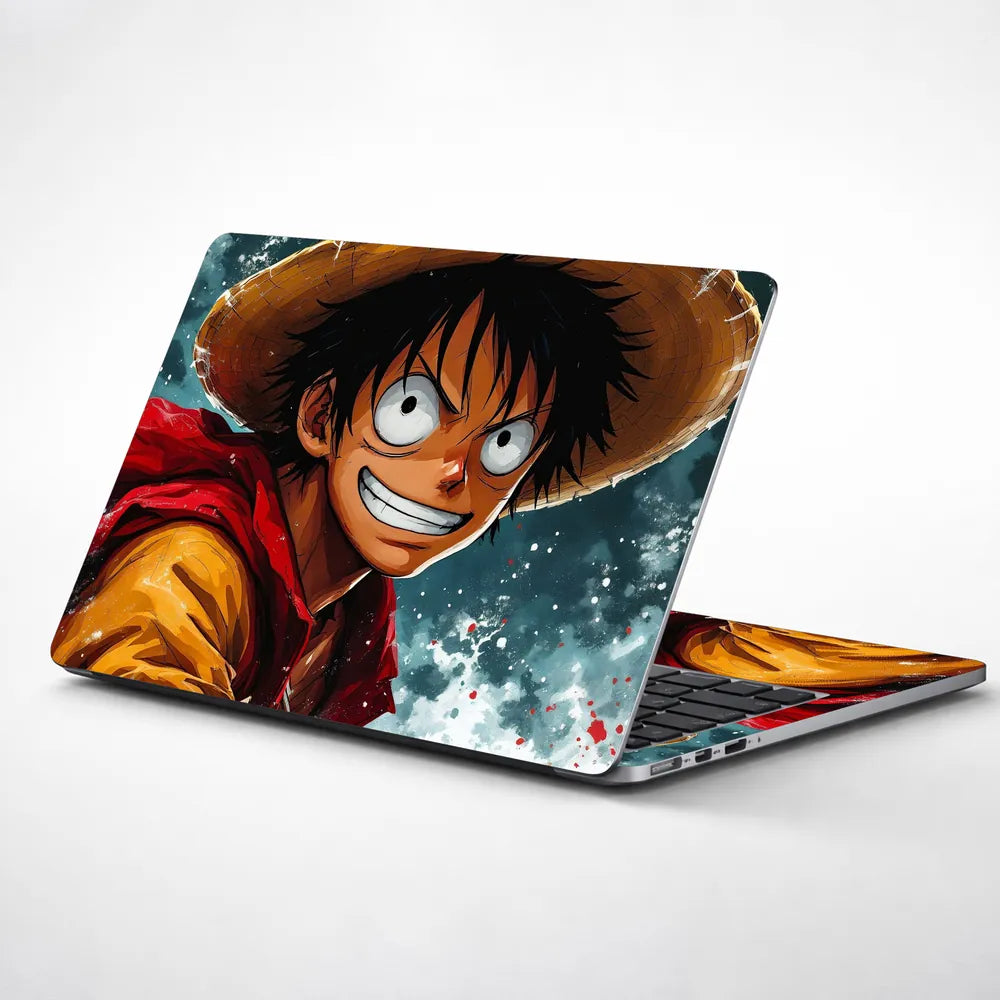 Luffy Straw Hat Laptop Skin - View 1