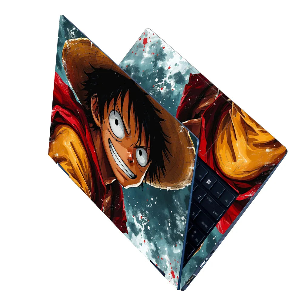 Luffy Straw Hat Laptop Skin - View 2