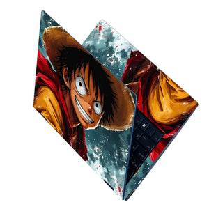 Luffy Straw Hat Laptop Skin - View 2