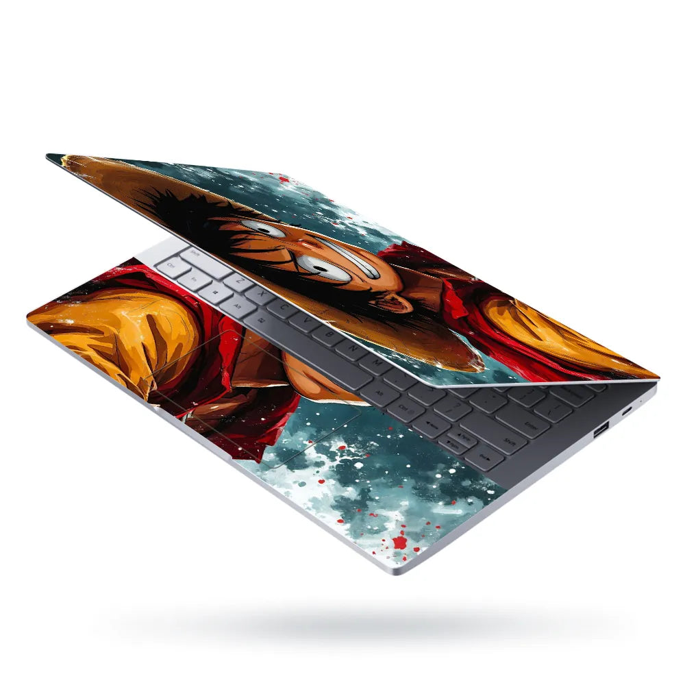 Luffy Straw Hat Laptop Skin - View 3