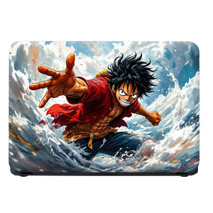 Luffy Straw Hat Water Laptop Skin - View 4