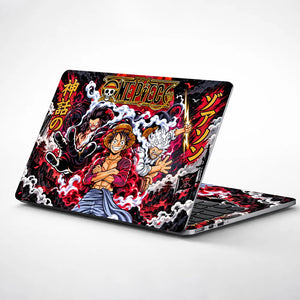 Luffy Three Gear Forms Laptop Skin - View 1