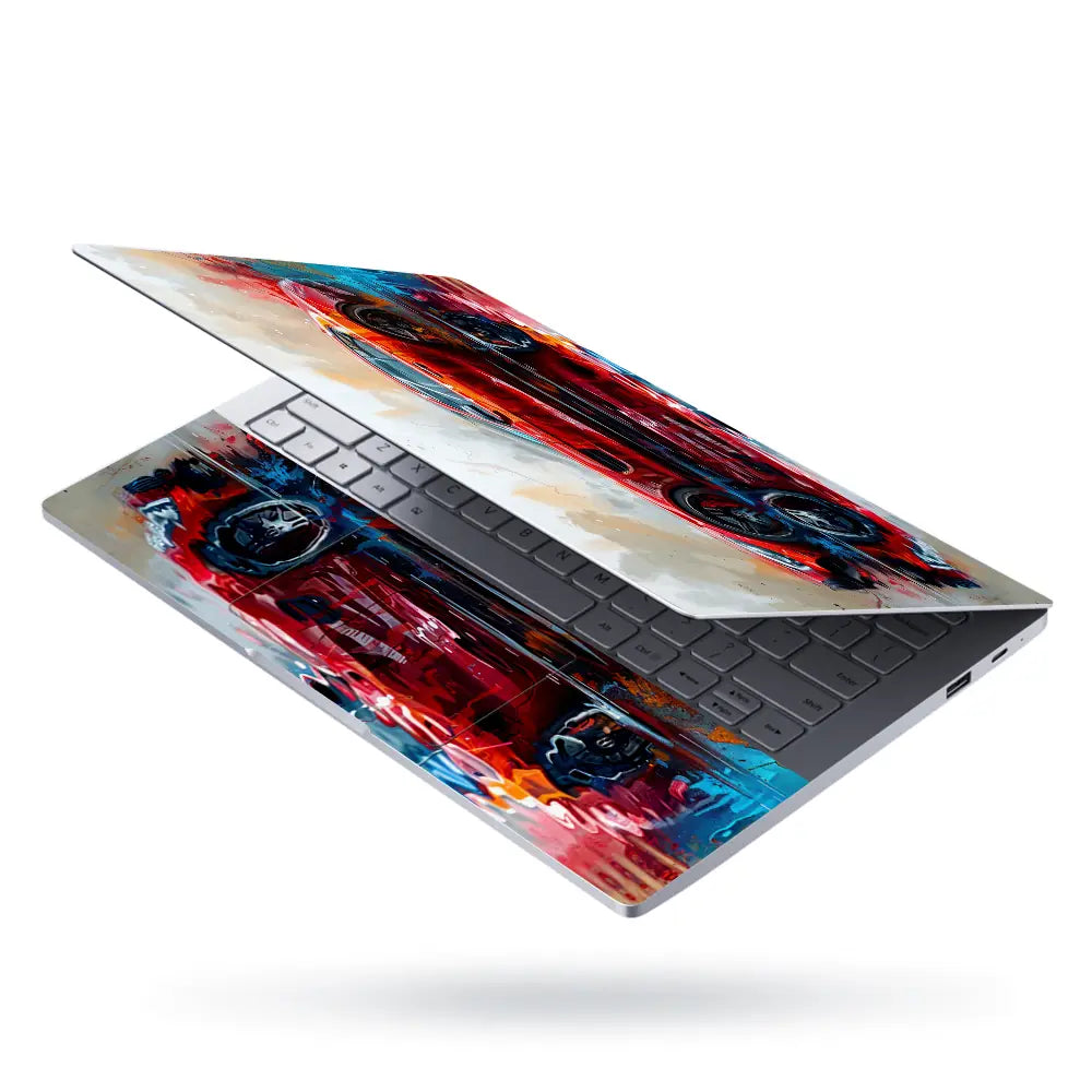 Luxury Car Reflection Laptop Skin - View 3