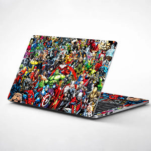 Marvel Avengers Universe Laptop Skin - View 1