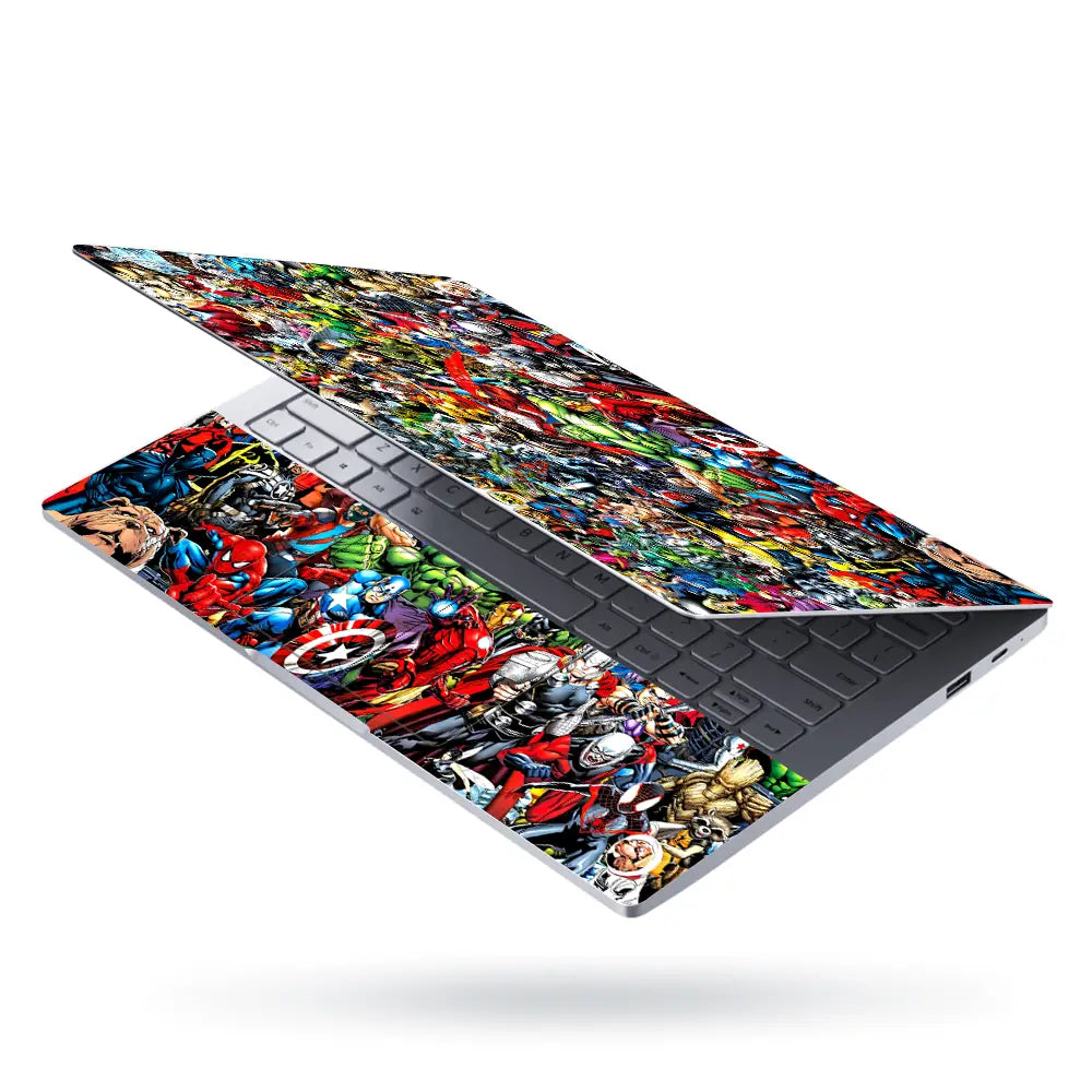Marvel Avengers Universe Laptop Skin - View 3