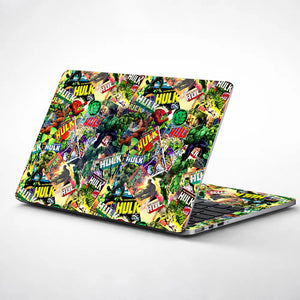 Marvel Hulk Smash Laptop Skin - View 1