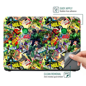 Marvel Hulk Smash Laptop Skin - View 4