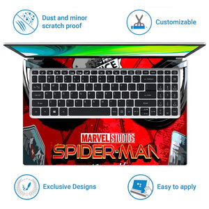 Marvel Spiderman Eyes Laptop Skin - View 5