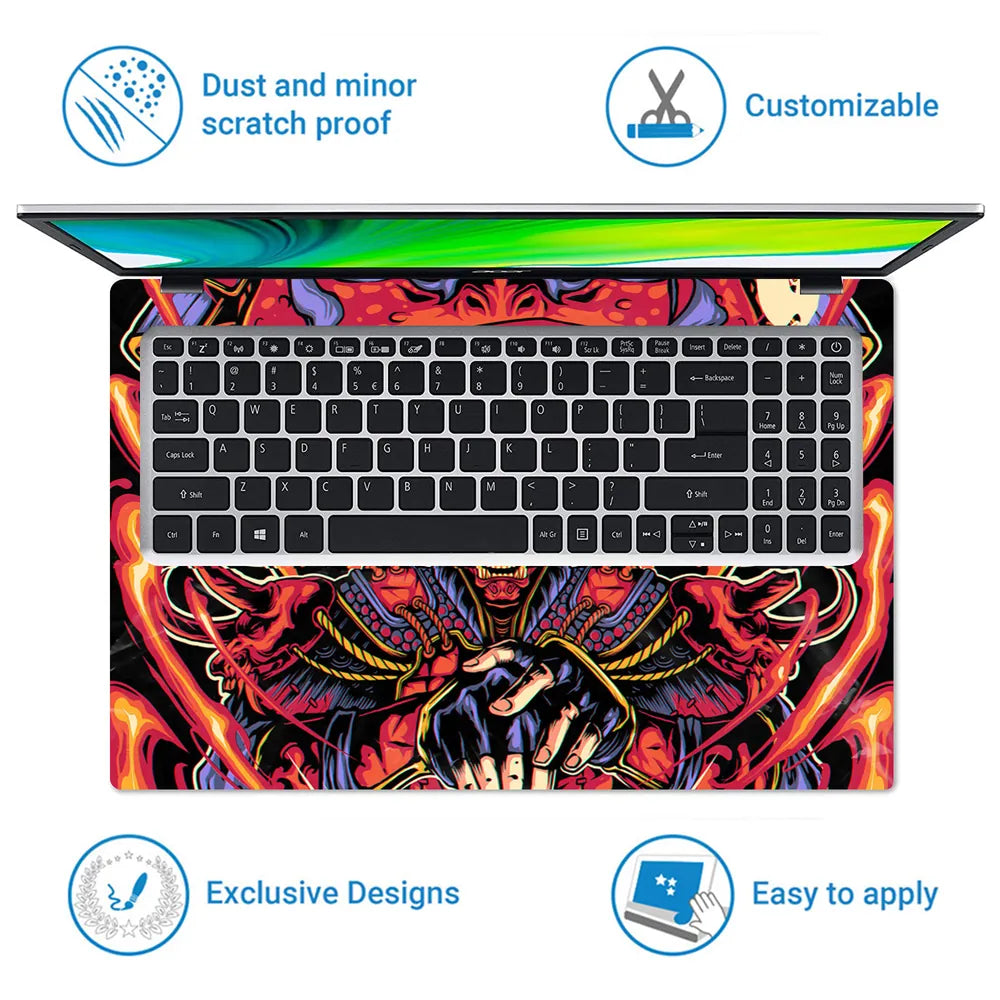Naruto Anime Laptop Skin - View 5