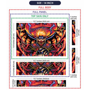 Naruto Anime Laptop Skin - View 7