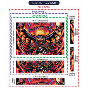 Naruto Anime Laptop Skin - View 8