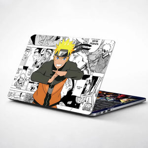 Naruto Comic Design Laptop Skin - View 1