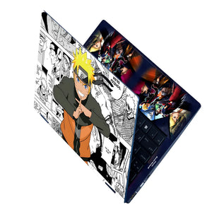 Naruto Comic Design Laptop Skin - View 2