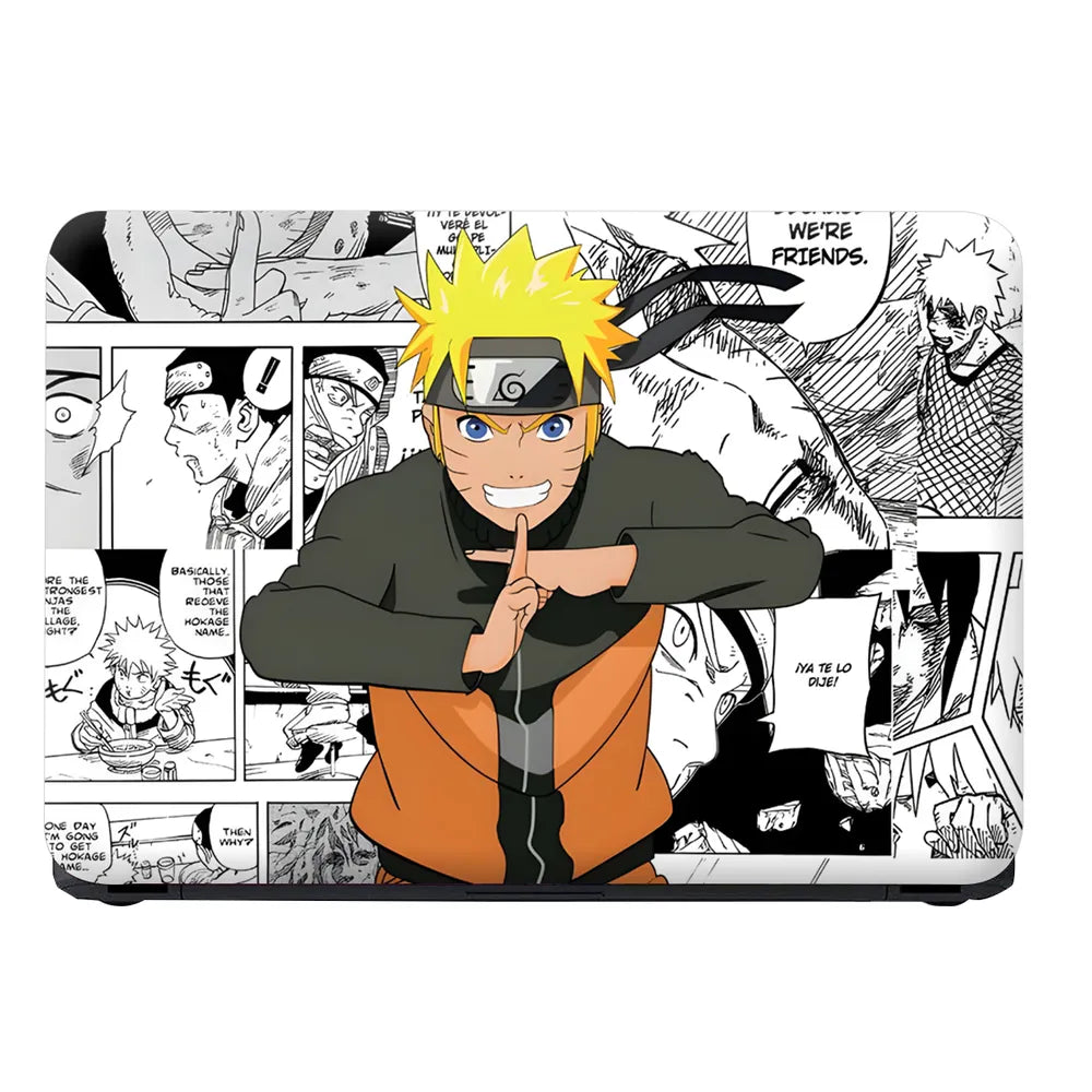 Naruto Comic Design Laptop Skin - View 4