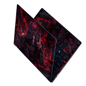 Naruto Itachi Dark Throne Laptop Skin - View 2