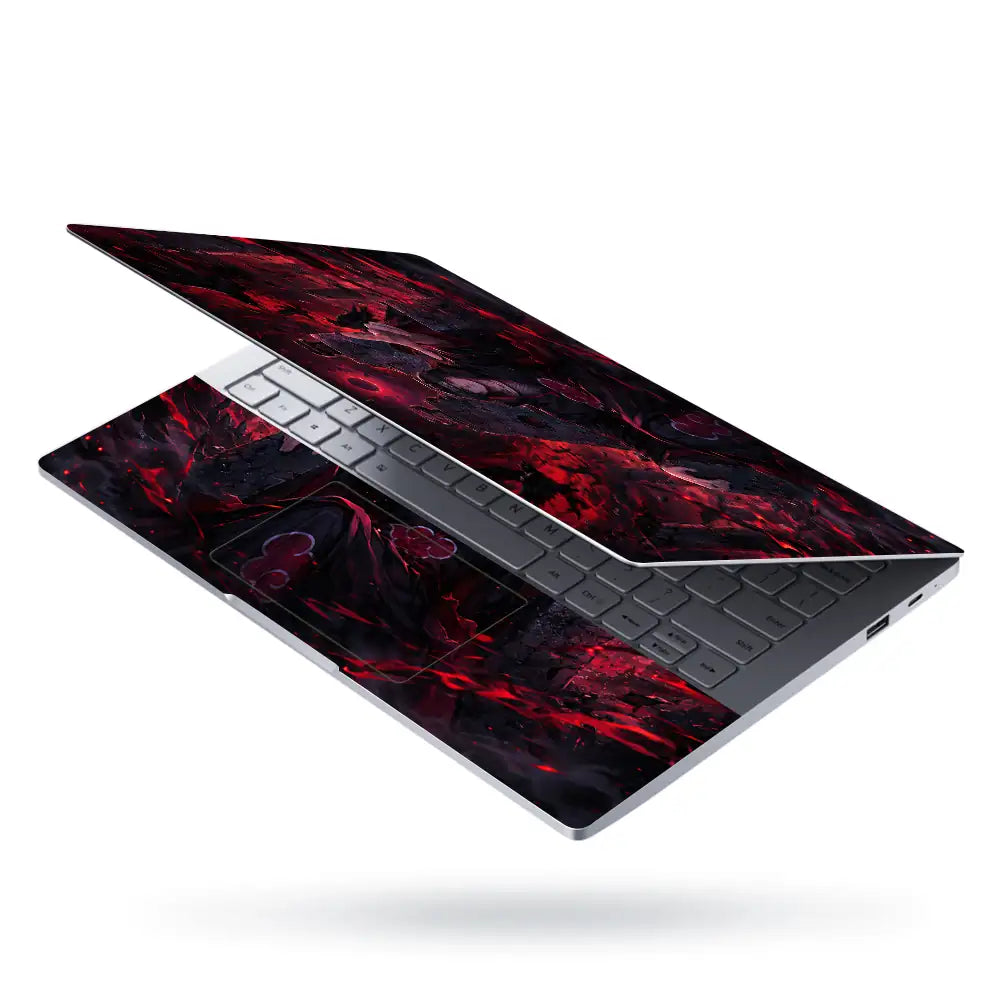Naruto Itachi Dark Throne Laptop Skin - View 3