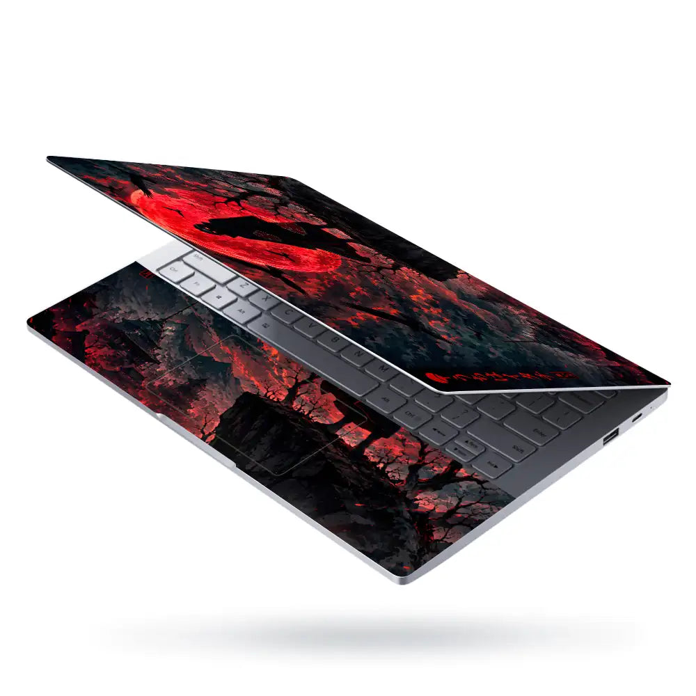 Naruto Itachi Silhouette Laptop Skin - View 3