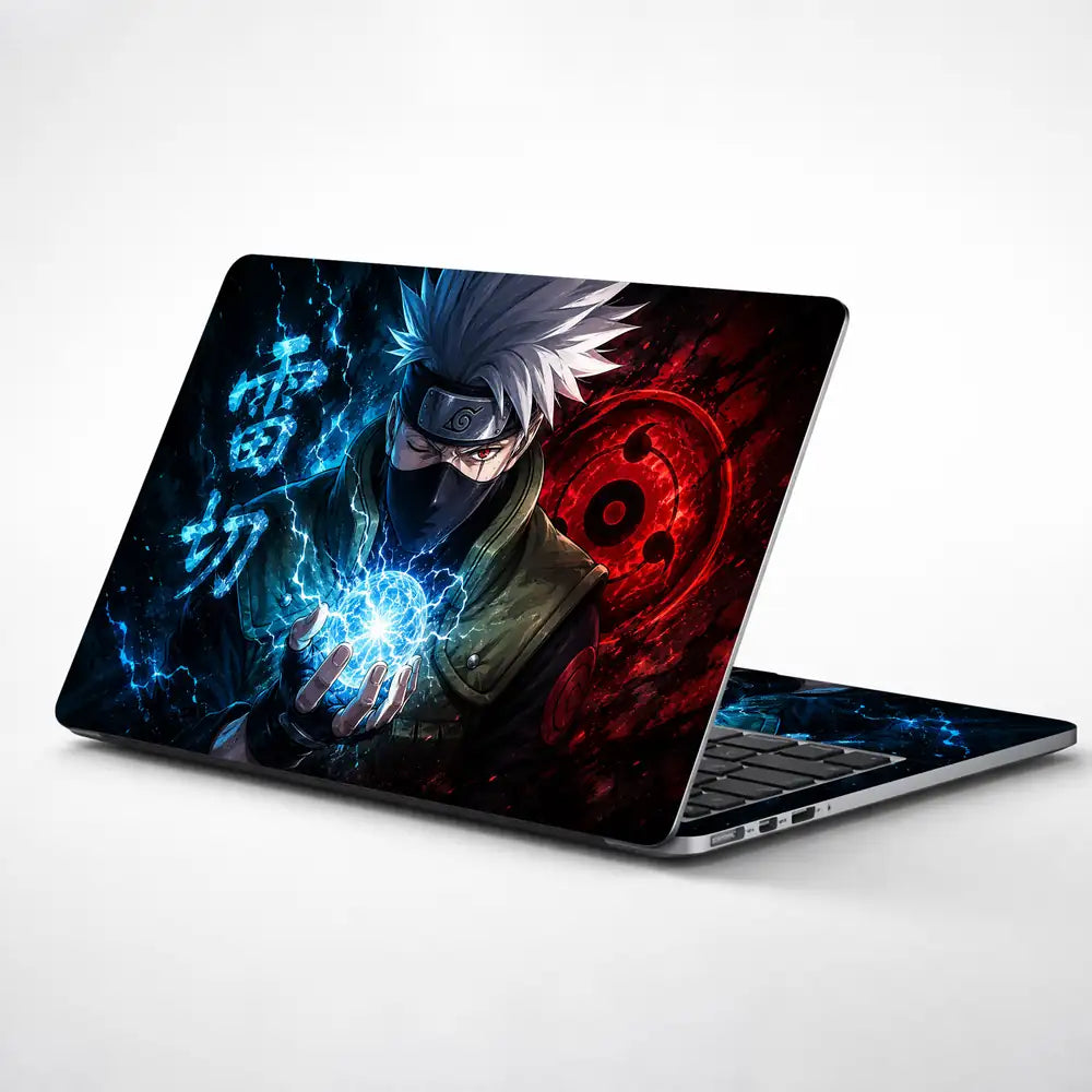 Naruto Kakashi Chidori Laptop Skin - View 1
