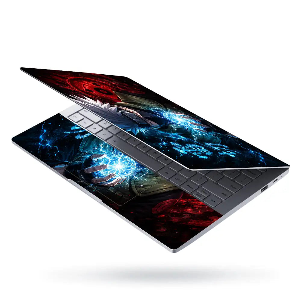 Naruto Kakashi Chidori Laptop Skin - View 3