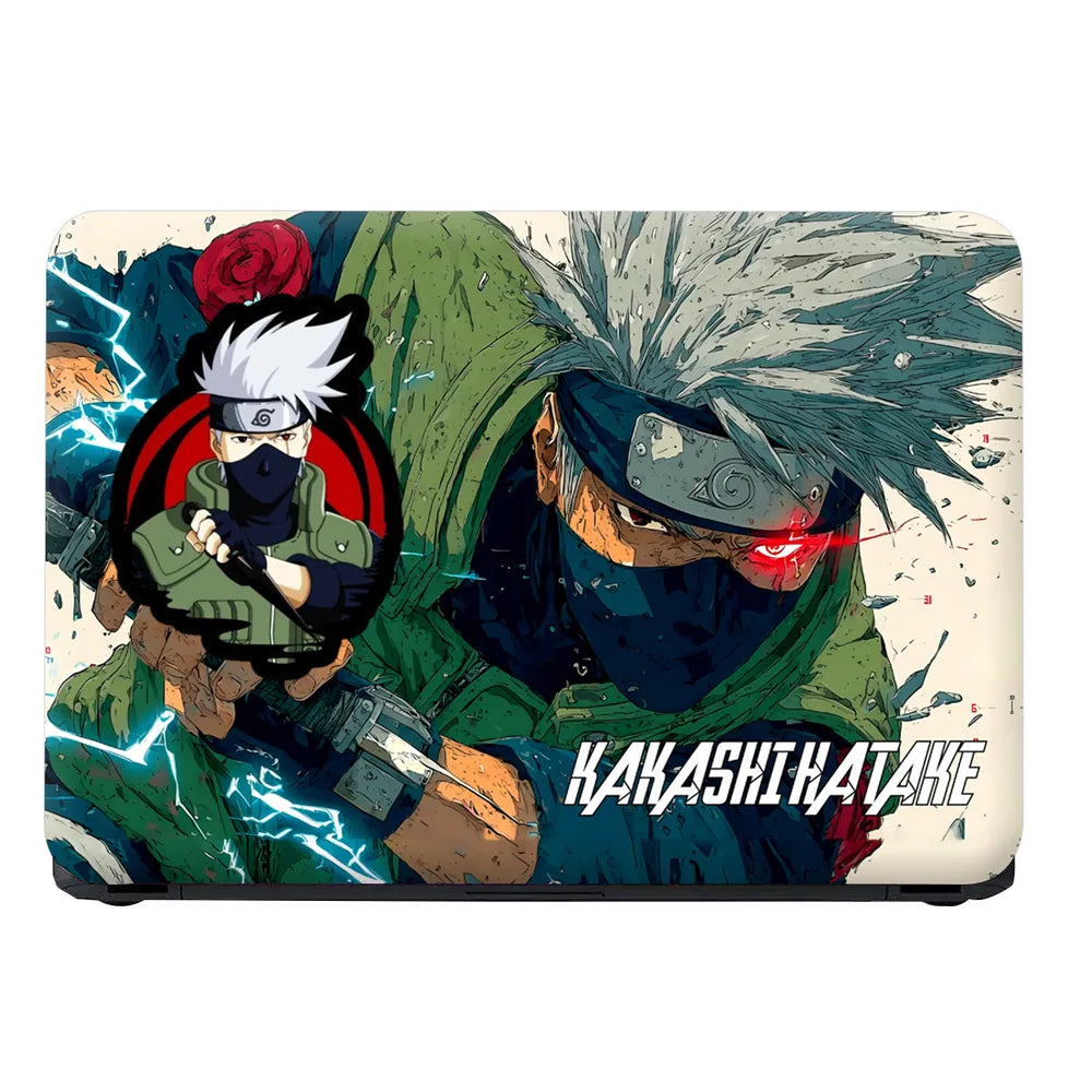 Naruto Kakashi Hatake Manga Panel Laptop Skin - View 4