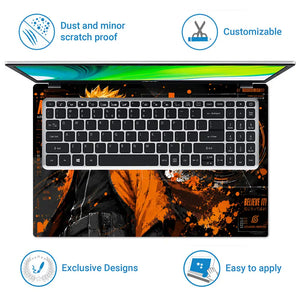 Naruto Uzumaki Dark HUD Believe Laptop Skin - View 5