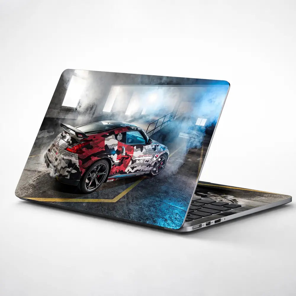 Nissan Car Laptop Skin - View 1