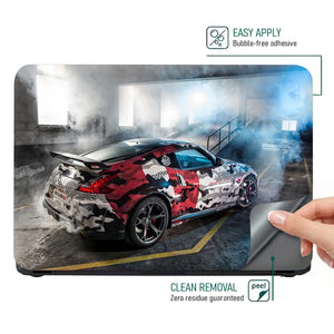 Nissan Car Laptop Skin - View 4
