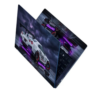 Nissan GTR God Of War Storm Laptop Skin - View 2