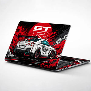 Nissan GTR JDM Built For Legends Laptop Skin - View 1