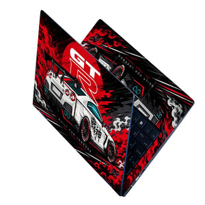 Nissan GTR JDM Built For Legends Laptop Skin - View 2