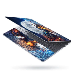 One Piece Luffy Gear 5 Vs Kaido Laptop Skin - View 3