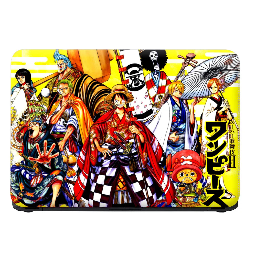 One Piece Luffy Gear Five Battle Laptop Skin - View 4