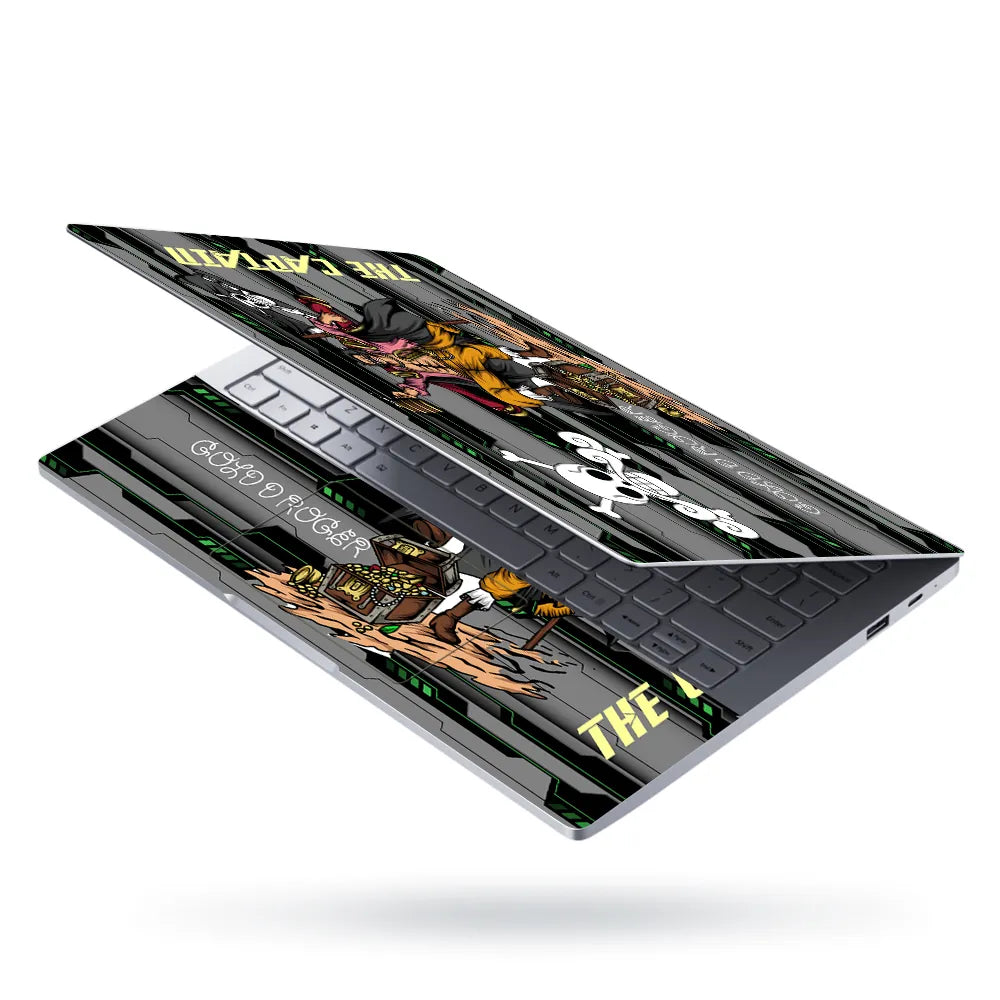 One Piece Luffy Gear Five Captain Laptop Skin - View 3