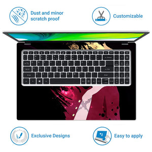 One Piece Luffy Laptop Skin - View 5