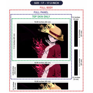 One Piece Luffy Laptop Skin - View 9