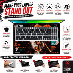 One Piece Nami Cat Burglar Laptop Skin - View 5