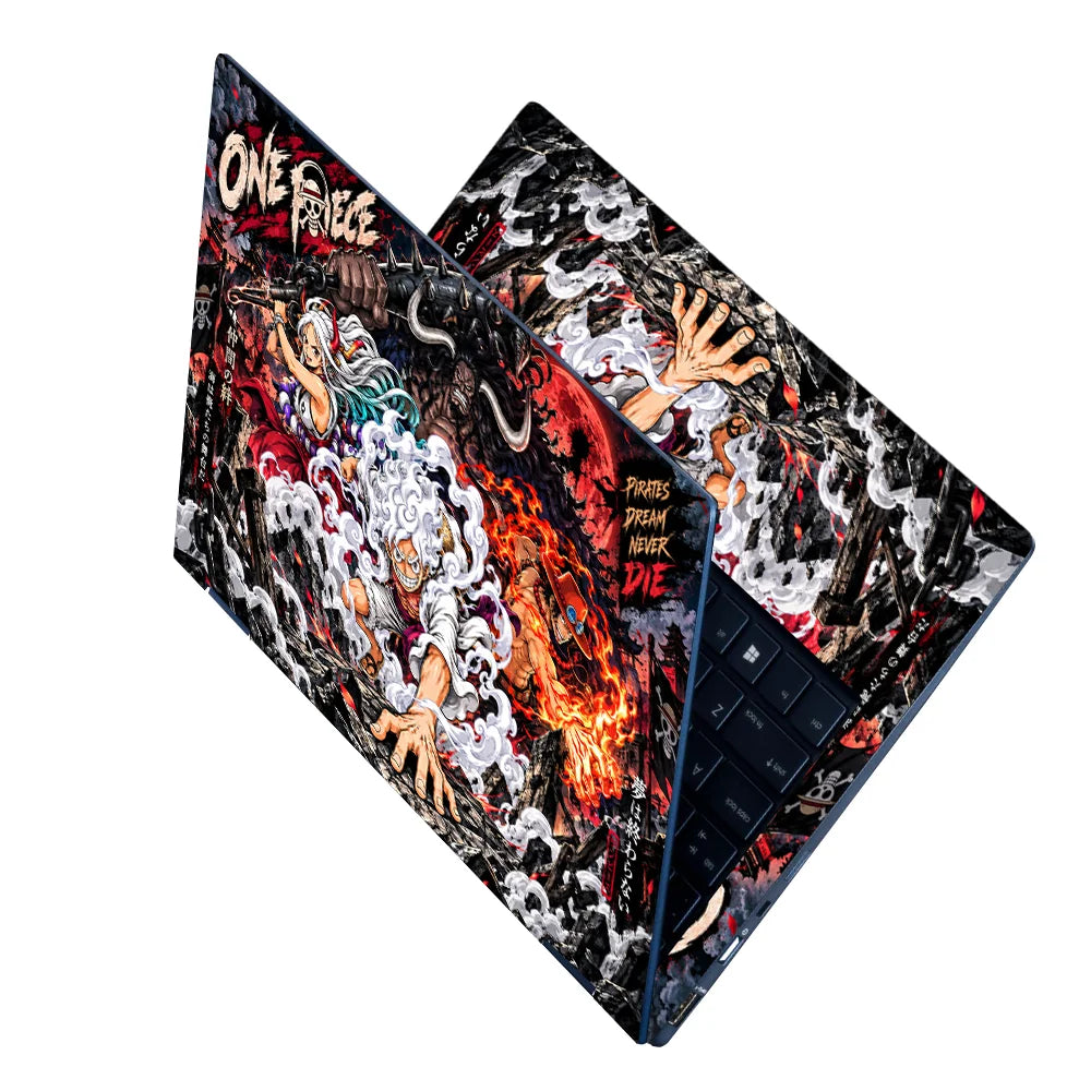 One Piece Pirates Dream Never Die Laptop Skin - View 2