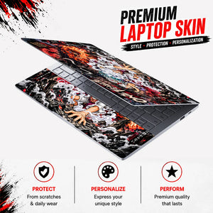 One Piece Pirates Dream Never Die Laptop Skin - View 3