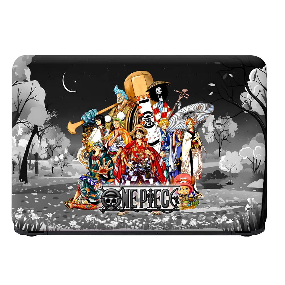 One Piece Wano Arc Ensemble Laptop Skin - View 4