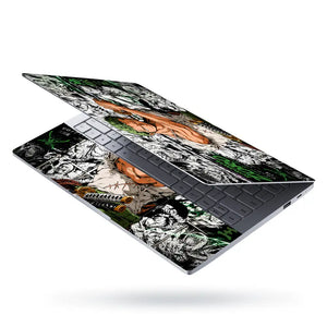 One Piece Zoro Manga Collage Laptop Skin - View 3