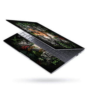 One Piece Zoro Manga White Shirt Laptop Skin - View 3