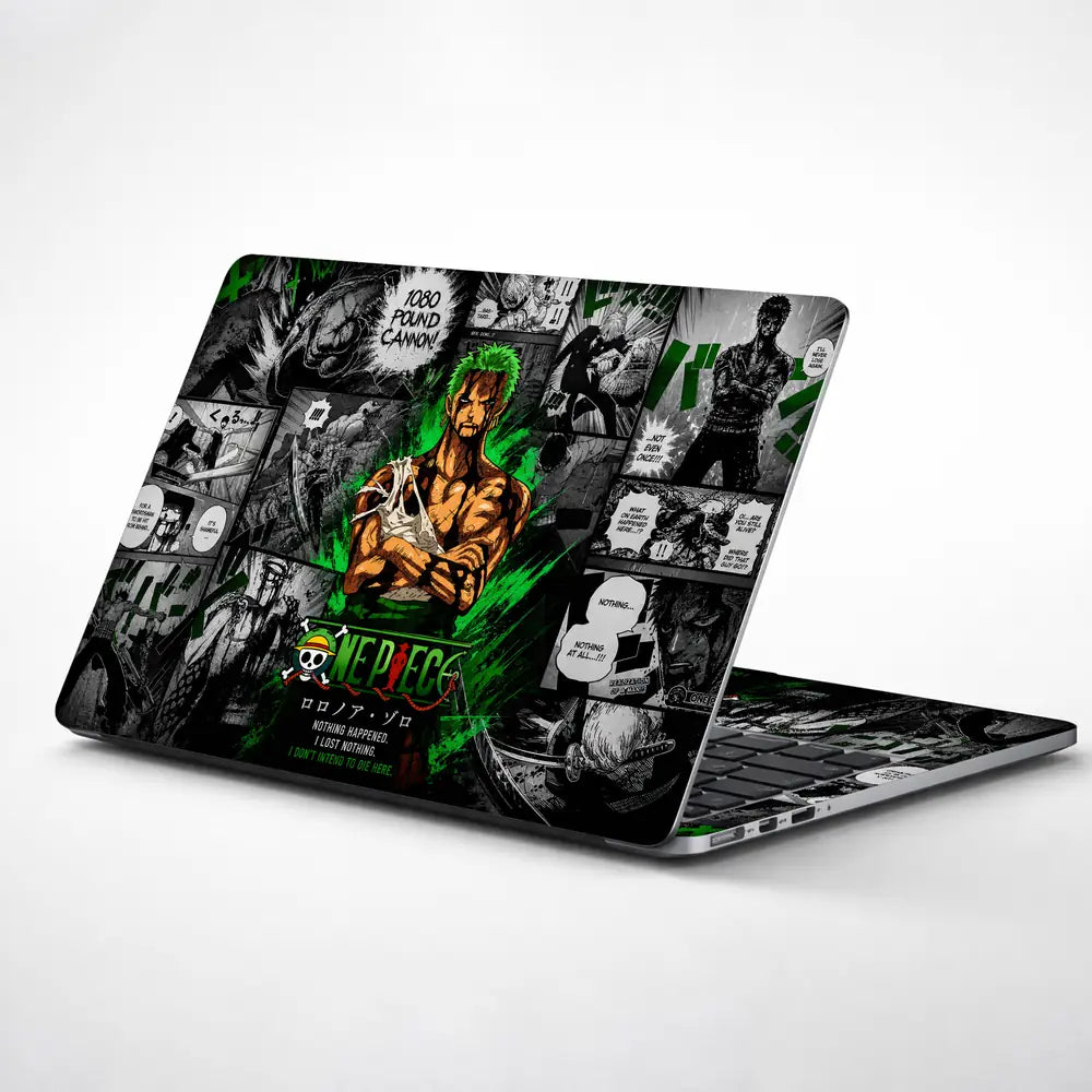 One Piece Zoro Nothing Laptop Skin - View 1
