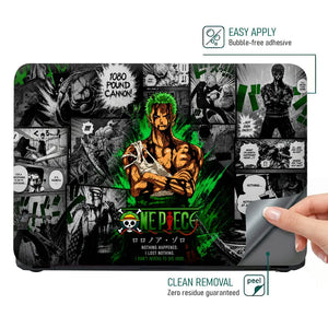 One Piece Zoro Nothing Laptop Skin - View 4