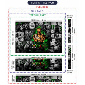 One Piece Zoro Nothing Laptop Skin - View 9