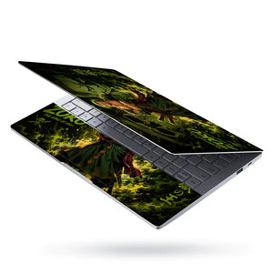 One Piece Zoro Skull Stance Laptop Skin - View 3