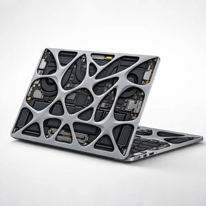 Organic Lattice Laptop Internals Laptop Skin - View 1