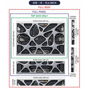 Organic Lattice Laptop Internals Laptop Skin - View 8